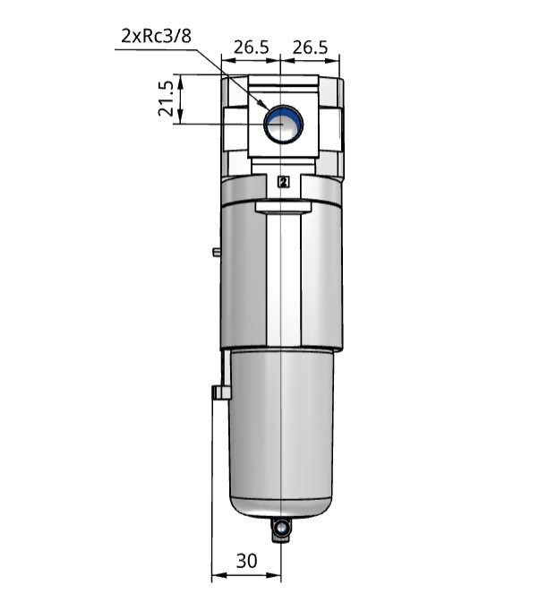 Bộ lọc khí nén SMC AMD30-03-D